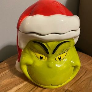 Grinch Head Canister